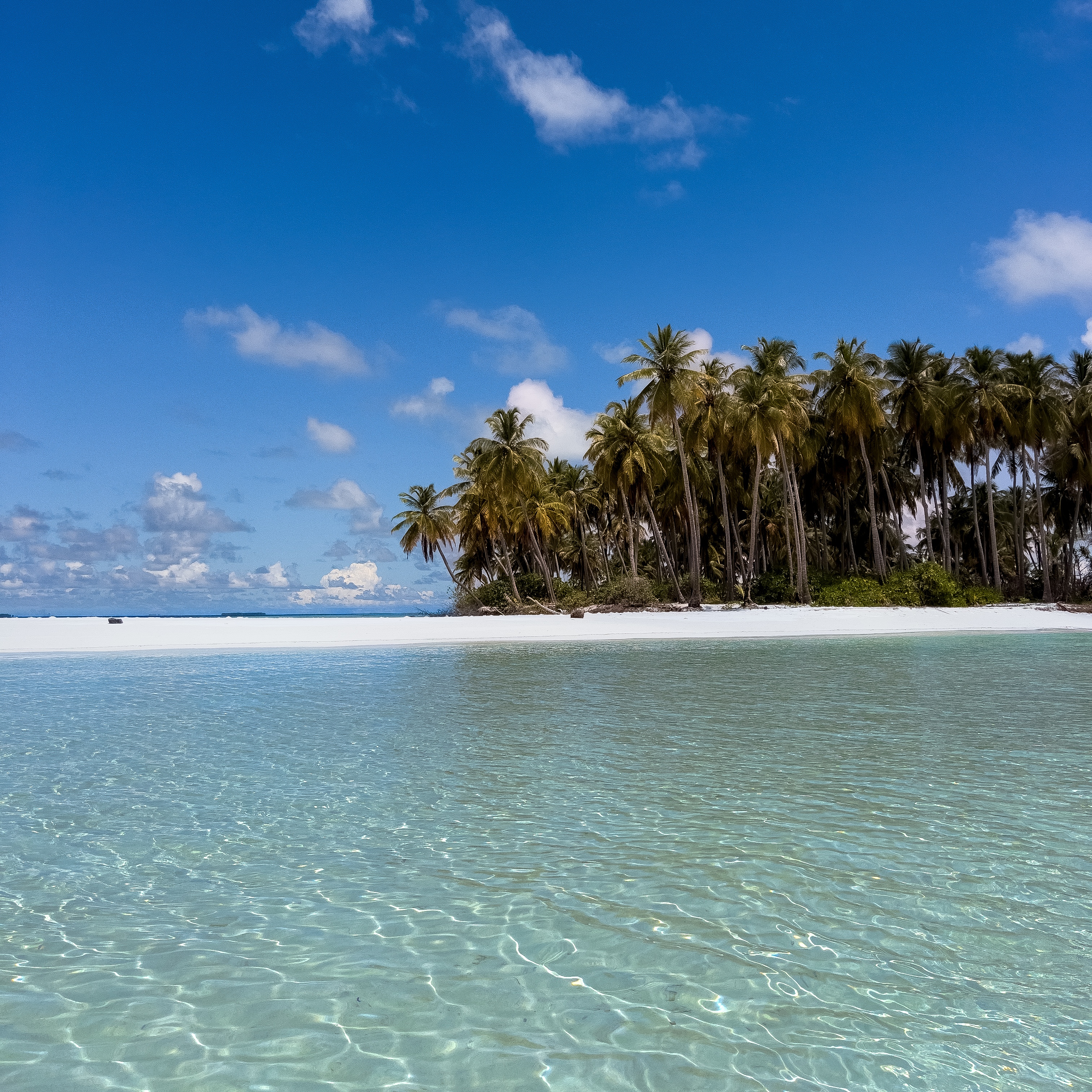A quiet island pause